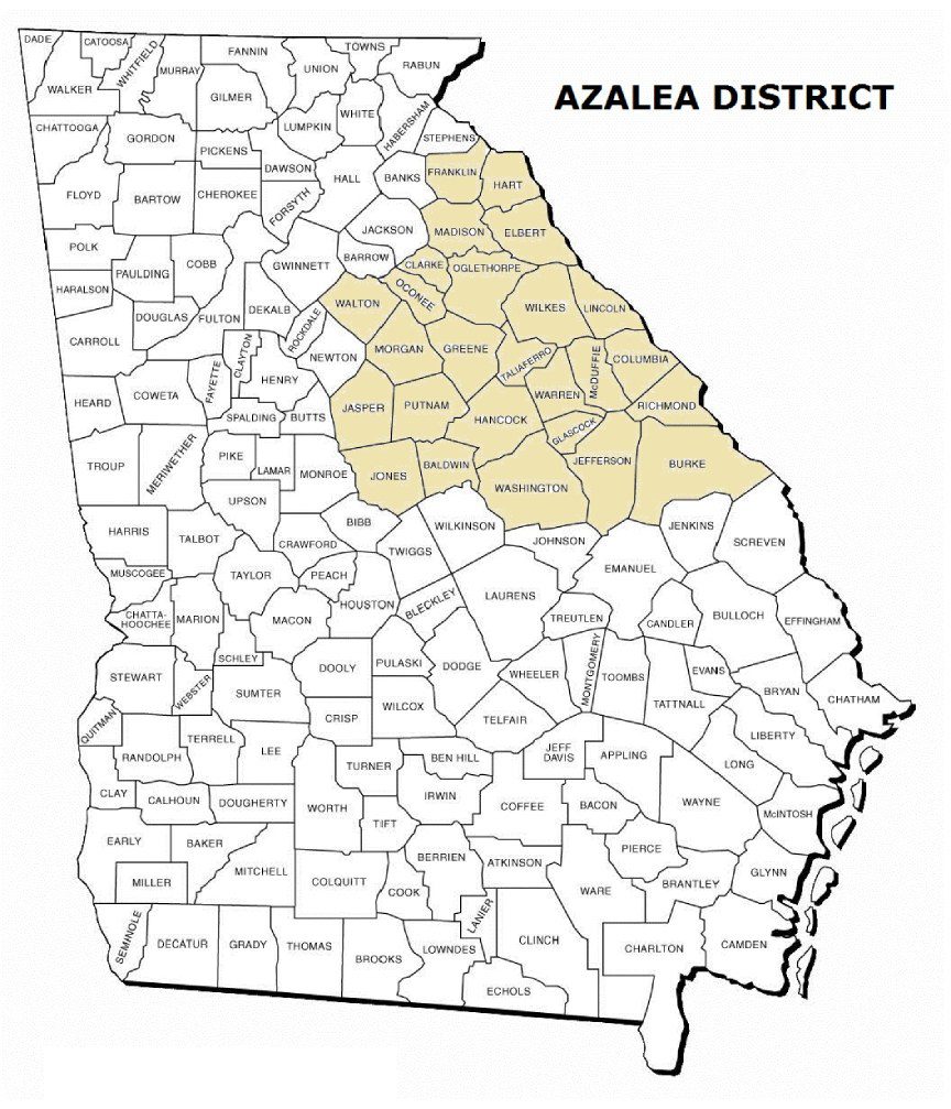 Azalea District Map