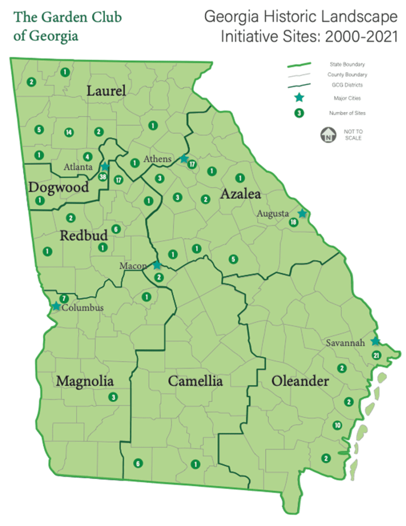 Historic Landscape Initiative Sites 2000-2021