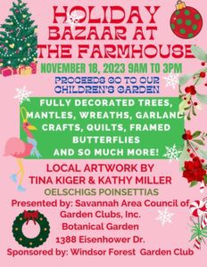 Holiday Bazaar at the Farmhouse - Savannah