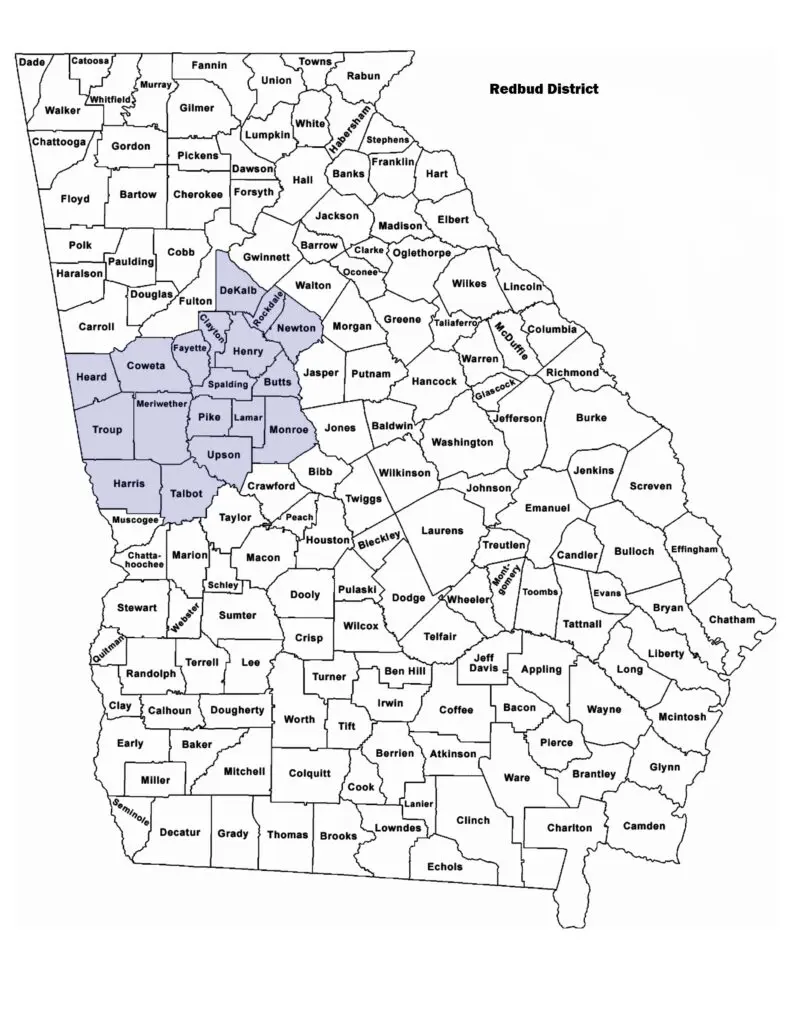 Map highlighting Georgia counties in purple.